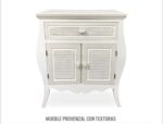 Velador provenzal puerta cajon