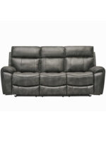 SOFA RECLINABLE 3 CUERPOS GEORGE GRIS
