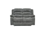 Sofá reclinable 2 cuerpos Charlie gris