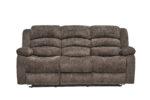 Sofá reclinable 3 cuerpos Charlie chocolate