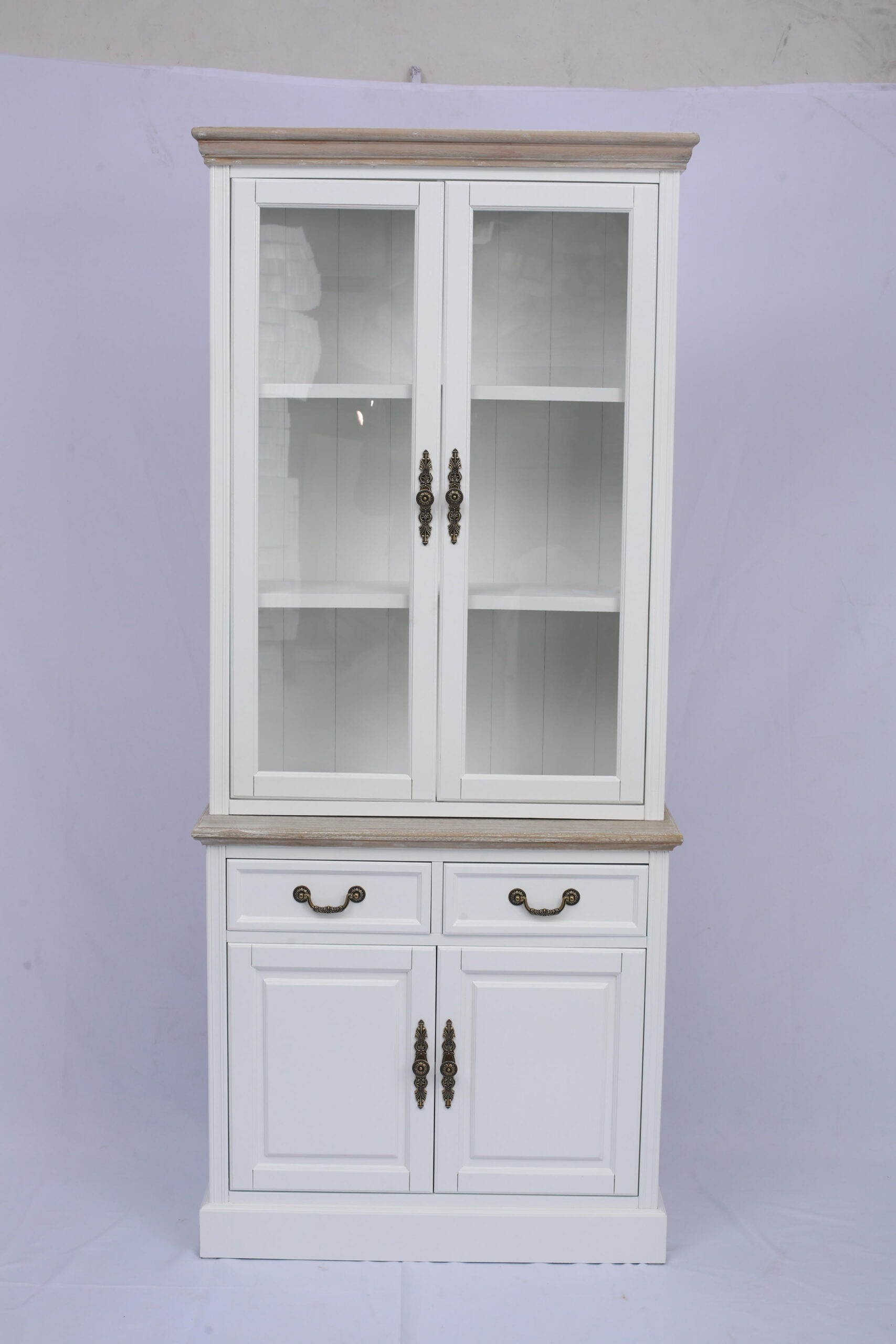 EF17102_1.jpg Vitrina 2c Linea plana blanco albayalde 80x35x200 - Imagen 1