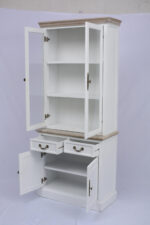 Vitrina 2c Linea plana blanco albayalde 80x35x200 - Imagen 3