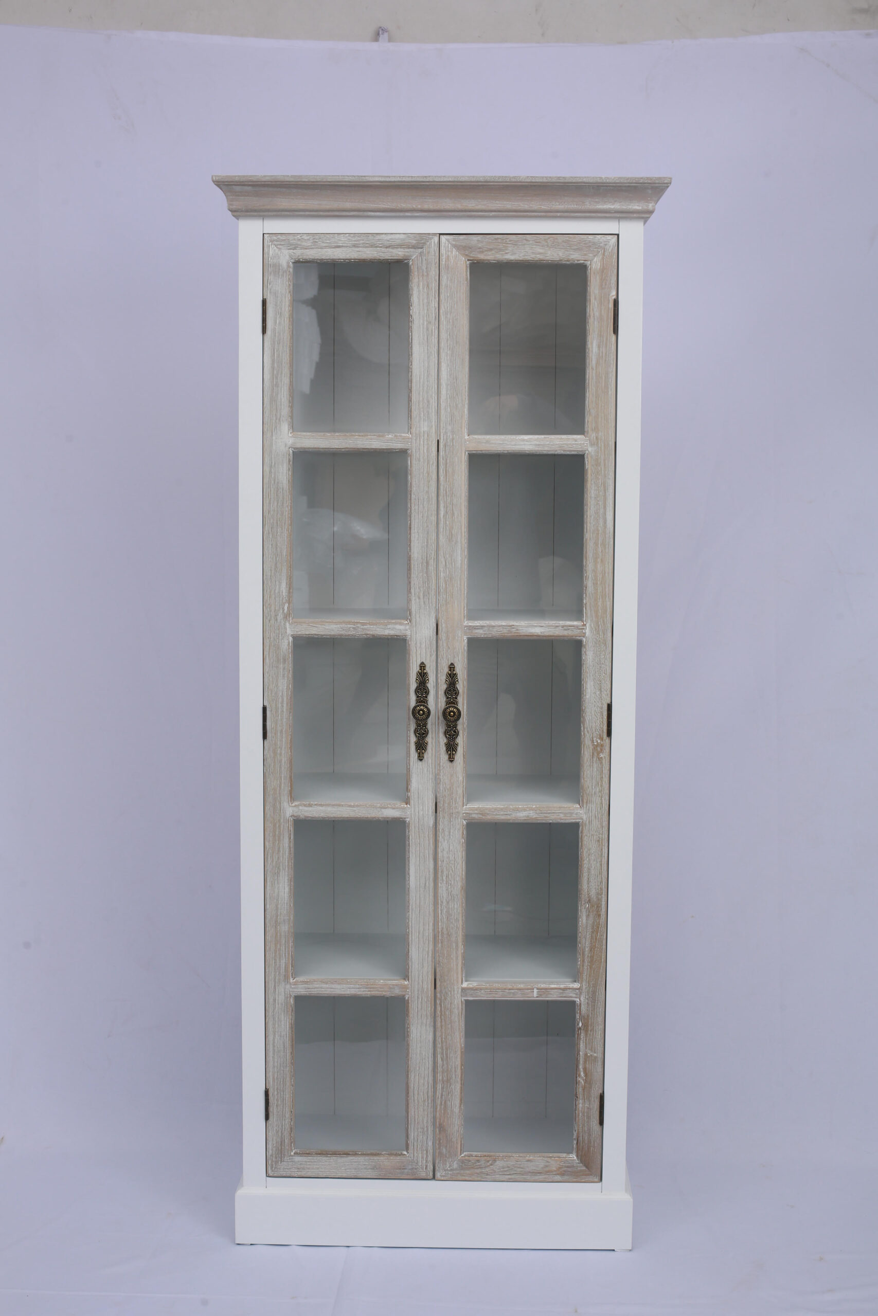 EF17604_1.jpg Vitrina Completa Linea plana blanco albayalde - Imagen 1