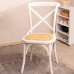 Silla Crossback con Asiento de Mimbre - Imagen 4