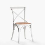 Silla Crossback con Asiento de Mimbre - Imagen 2