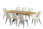 Comedor Expandible 1.60-2.00-2.40mts c/8 sillas - Imagen 3