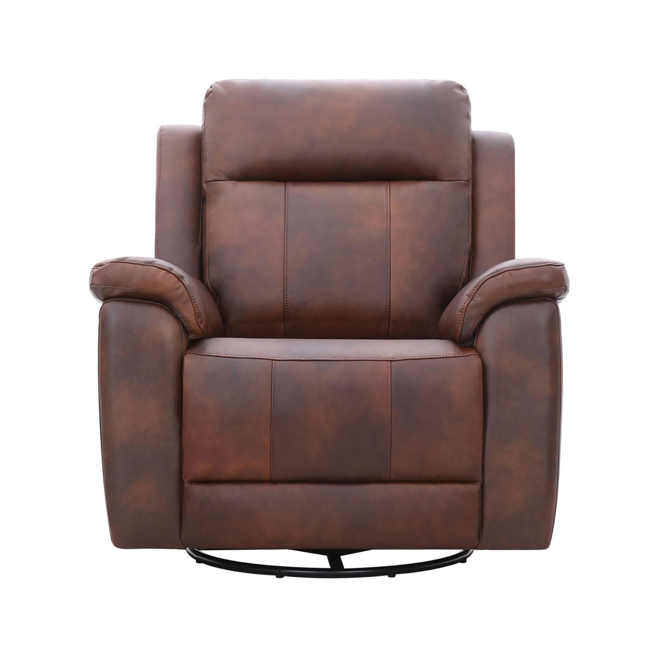 Sillón Berger de Cuero Café de 1 Cuerpo Sillón Berger de Cuero Café de 1 Cuerpo
